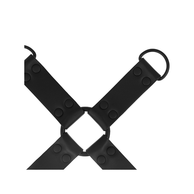 Fetish Enganche Múltiple Para Manos Y Pies De Cuero Vegano