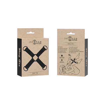 Fetish Enganche Múltiple Para Manos Y Pies De Cuero Vegano