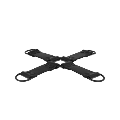 Fetish Enganche Múltiple Para Manos Y Pies De Cuero Vegano