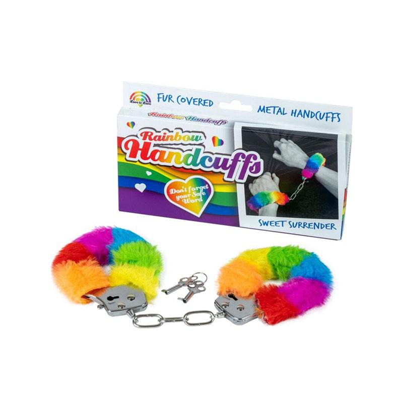 Esposas Metal Forradas Arcoiris