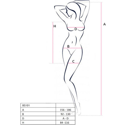 Bodystocking Con Encaje