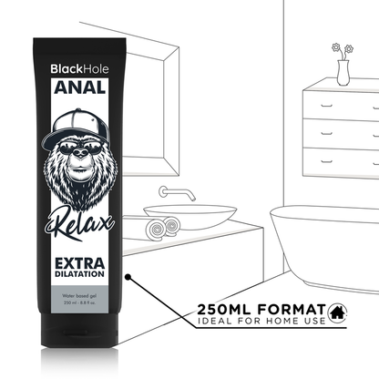 Lubricante Black Hole Anal 250 ML
