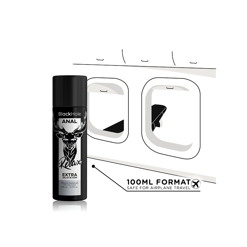Lubricante Anal Black Hole Relax Extra Dilatacion 100 ML