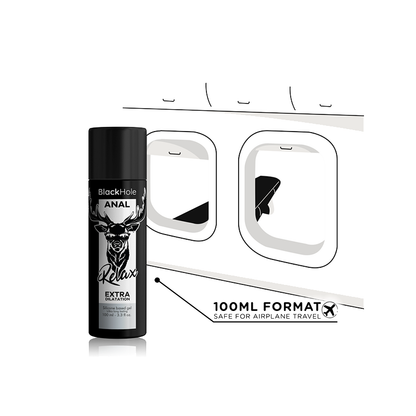 Lubricante Anal Black Hole Relax Extra Dilatacion 100 ML