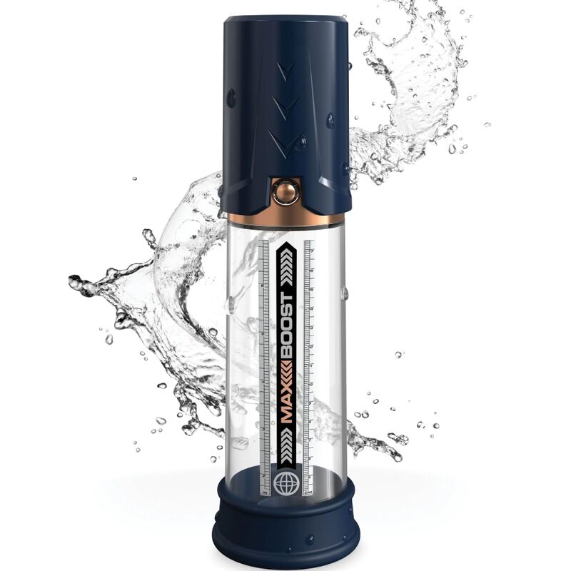 Bomba De Ereccion Max Boost Azul