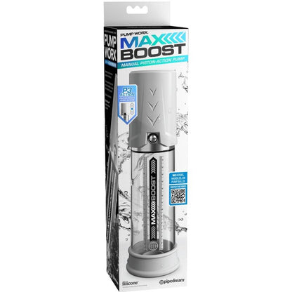 Bomba De Ereccion Max Boost Blanco