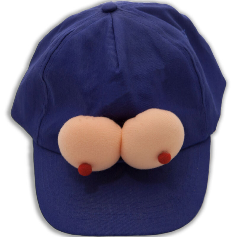 Gorra Con Tetas Azul