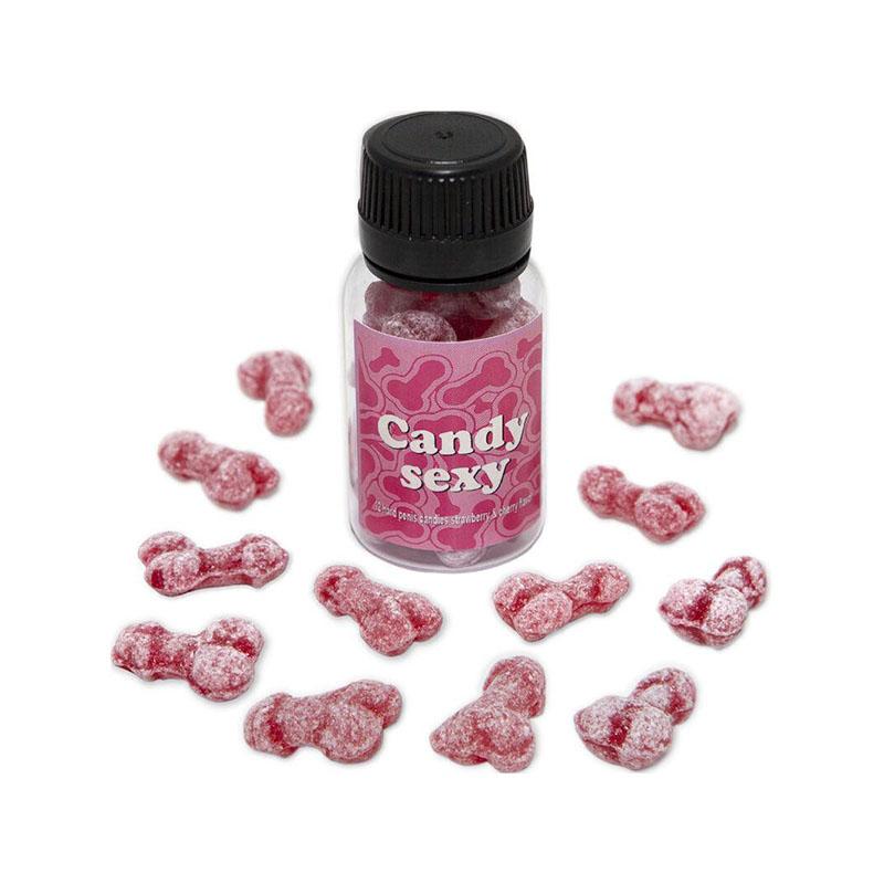 Candy Sexy Bote 12 Gominolas Sabor Fresa-Cereza