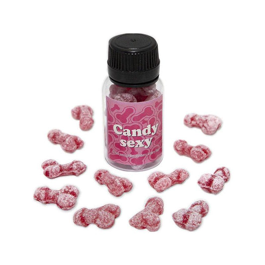 Candy Sexy Bote 12 Gominolas Sabor Fresa-Cereza