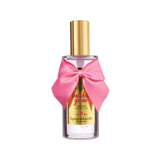 Indiscrets Light My Fire Aceite Masaje Efecto Calor Sabor Chicle