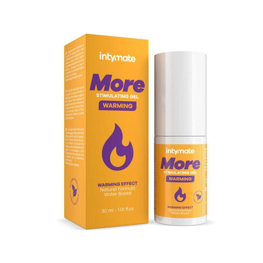 More Gel Masaje Efecto Calor Base Agua Para Ella 30 ML