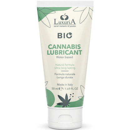 Lubricante Luxuria Bio Cannabis 50 ML
