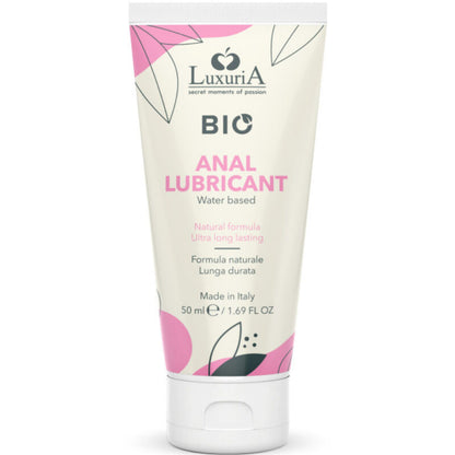Lubricante Anal Luxuria Bio 50 ML