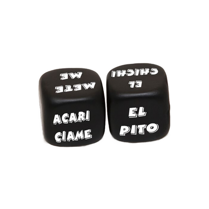 Juego 2 Dados Acción Y Partes Del Cuerpo