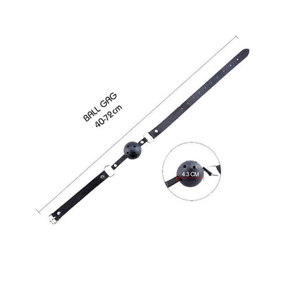 Discretion Mordaza Transpirable Negro