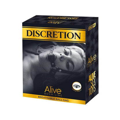 Discretion Mordaza Transpirable Negro