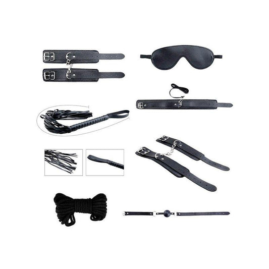Secret Desires Kit 7 Piezas Bdsm Negro