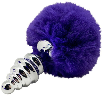 Plug Anal Fluffy Twist
