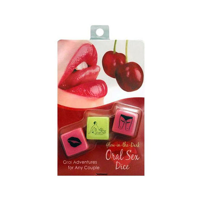 Juego  Dados Sexo Oral Con Brillo