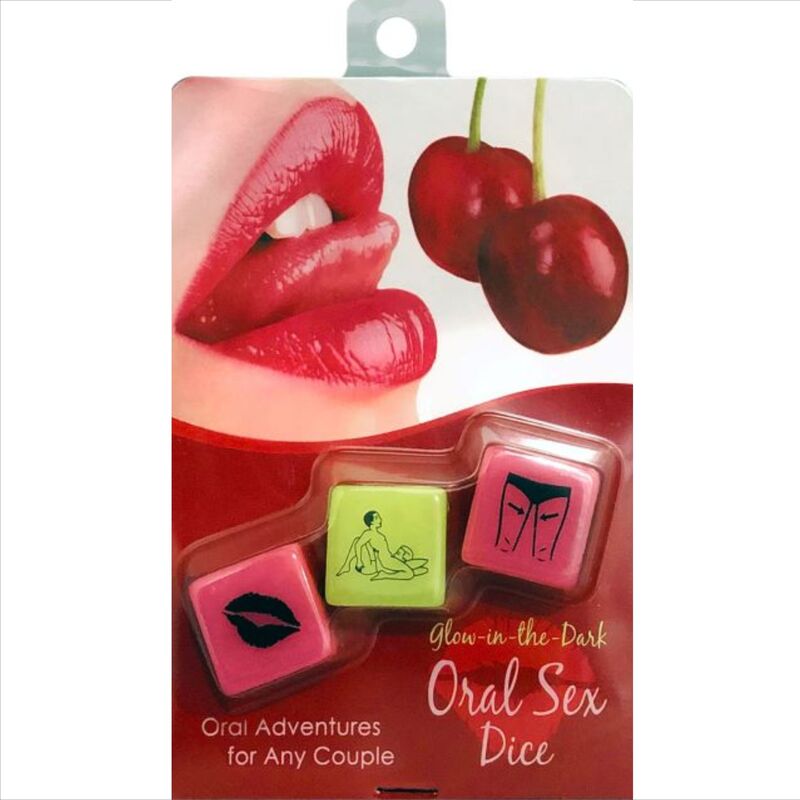 Juego  Dados Sexo Oral Con Brillo