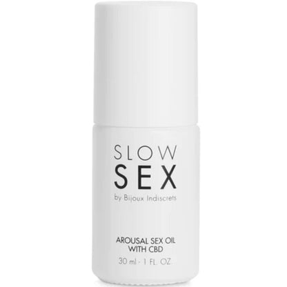 Slow Sex Aceite De Masaje Sexual Con Cbd 30 ML
