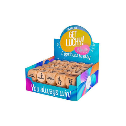 Caja Datos Get Lucky 6 Posiciones - Pack 50 Uds