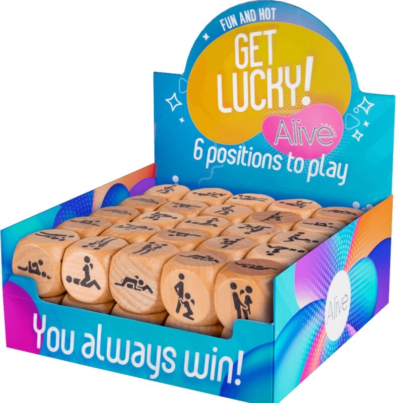 Caja Datos Get Lucky 6 Posiciones - Pack 50 Uds