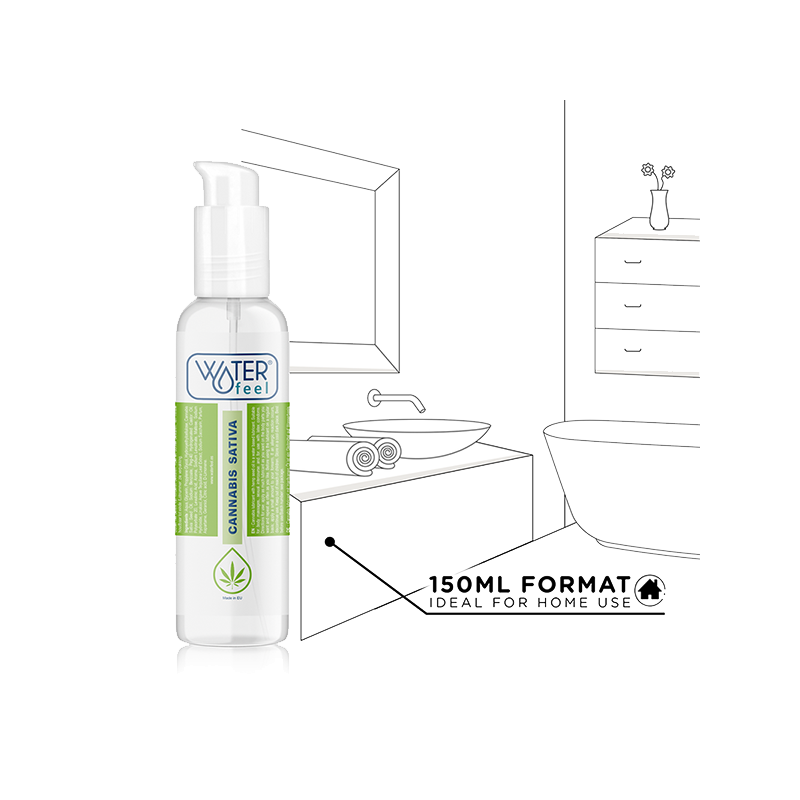 Lubricante Waterfeel Cannabis 150 ML