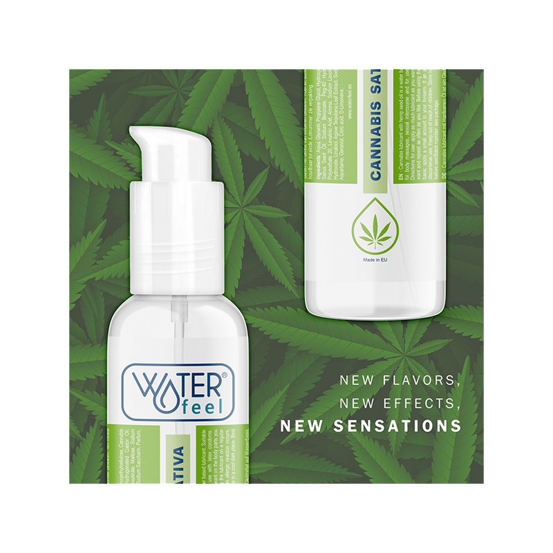 Lubricante Waterfeel Cannabis 150 ML