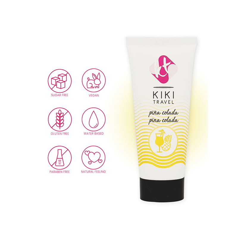 Lubricante Kikí Travel Piña Colada 50 ML