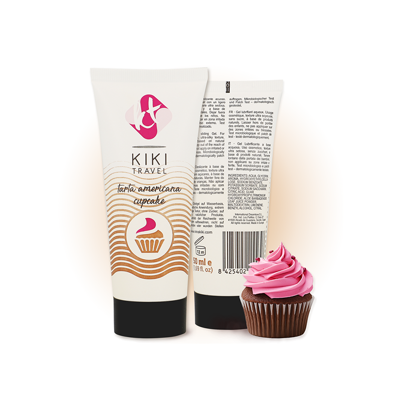 Lubricante Kikí Travel Cupcake 50 ML