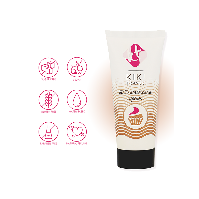 Lubricante Kikí Travel Cupcake 50 ML