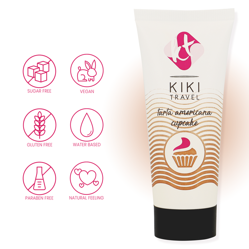 Lubricante Kikí Travel Cupcake 50 ML