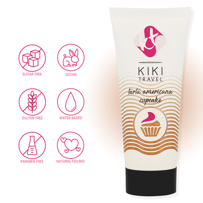 Lubricante Kikí Travel Cupcake 50 ML