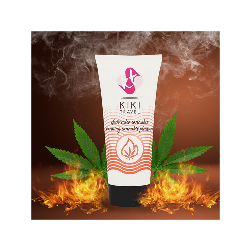 Lubricante Kikí Cannabis Efecto Calor 50 ML