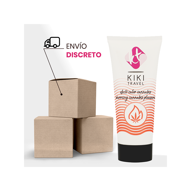 Lubricante Kikí Cannabis Efecto Calor 50 ML