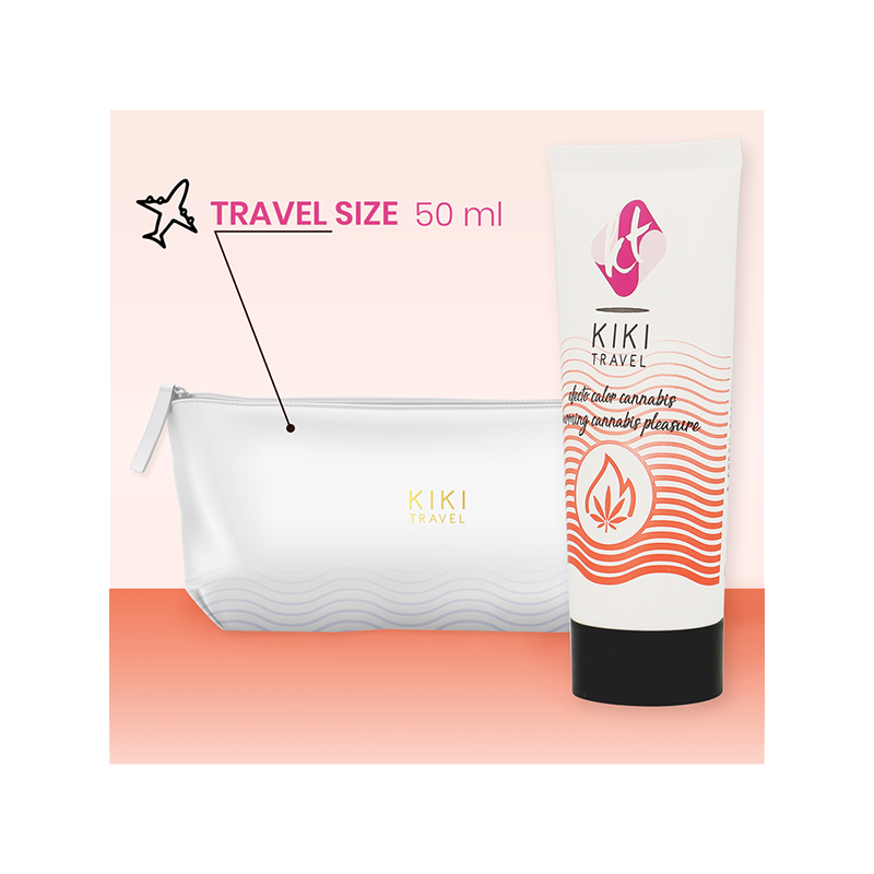 Lubricante Kikí Cannabis Efecto Calor 50 ML