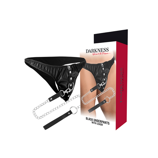 Tanga De Sumisión Con Cadena Metal