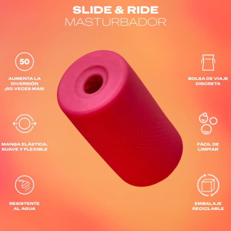 Masturbador Slide & Ride