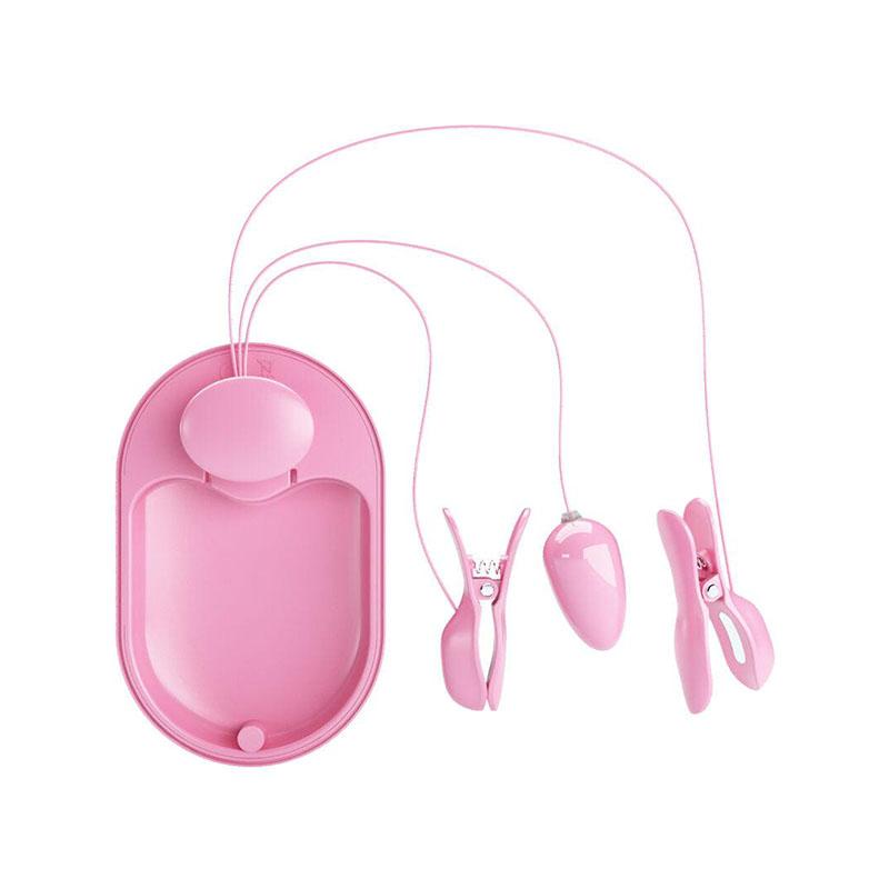 Pretty Love - Surprise Box Pinzas Electro Estimulacion Rosa