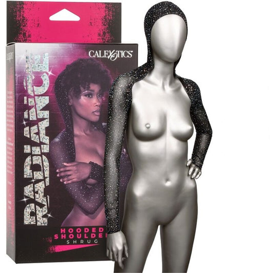 Radiance Encogimiento De Hombros Con Capucha Pedrería