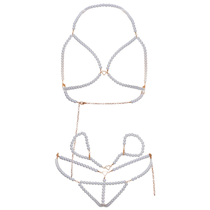 Conjunto 3 Piezas Perlas