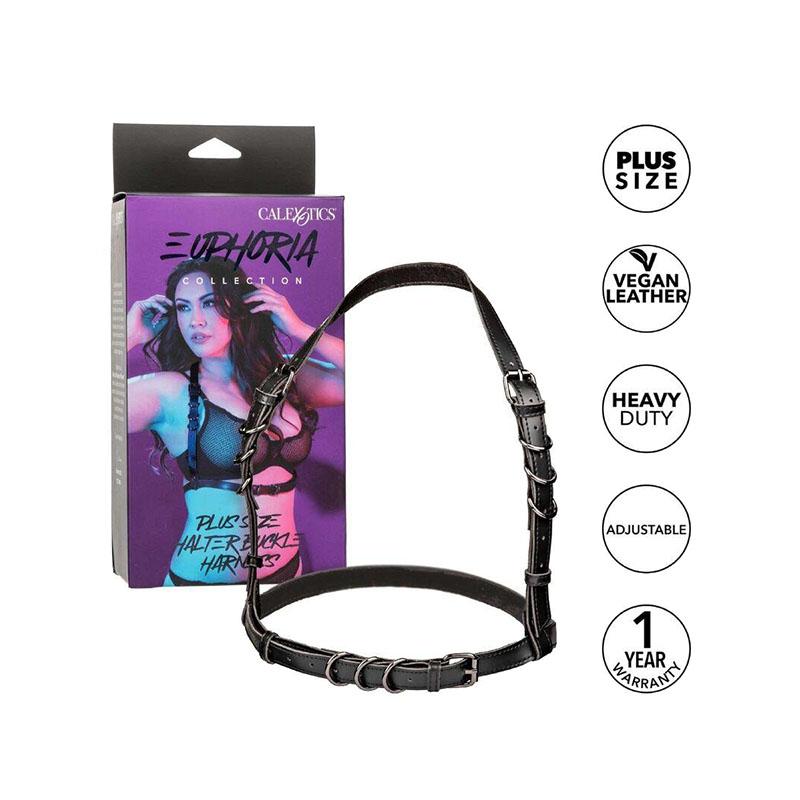 Euphoria Arnés Hatler Con Hebilla Talla Grande Negro