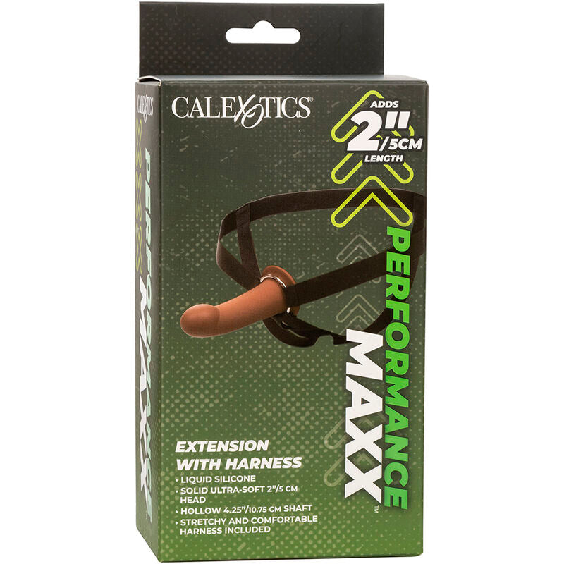 Performance Maxx Extensión Con Arnés Piel Moreno