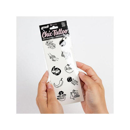 Set De 10 Tattoos Temporales Spicy Collection