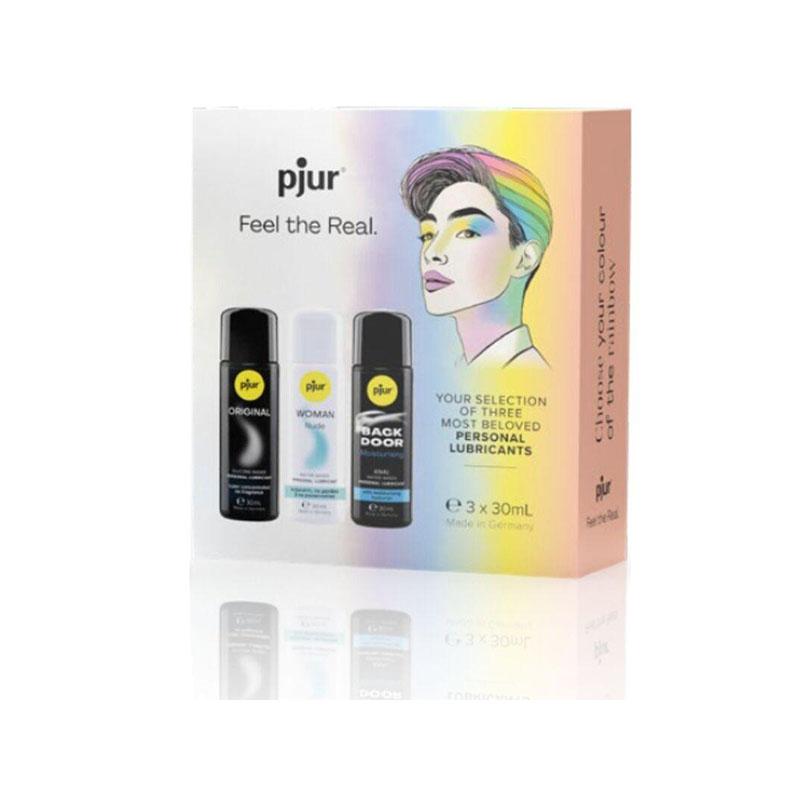 Set Lubricante Pjur Pride Premium 3 X 30 ML