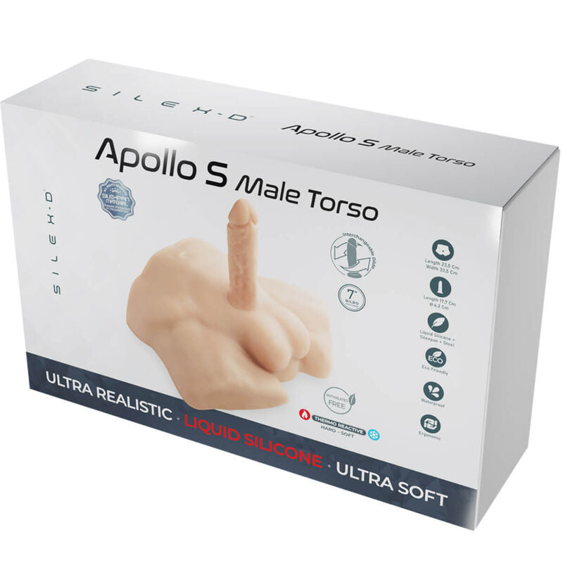 Apollo S Torso Bajo Realistico Masculino