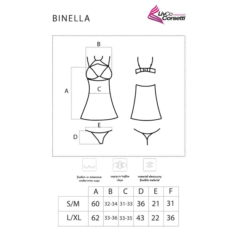 Conjunto Babydoll Binella