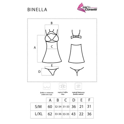 Conjunto Babydoll Binella