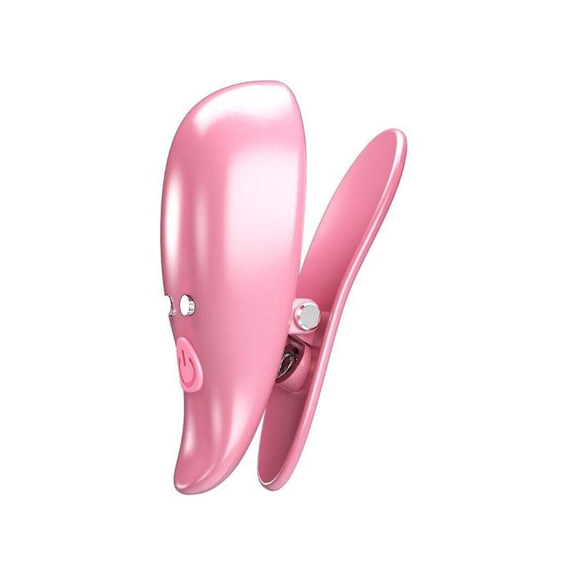 Pretty Love - Leaf Pinzas Vibratorias Para Pezones Rosa